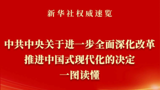一图读懂丨《中共中央关于进一步全面深化改革、推进中国式现代化的决定》